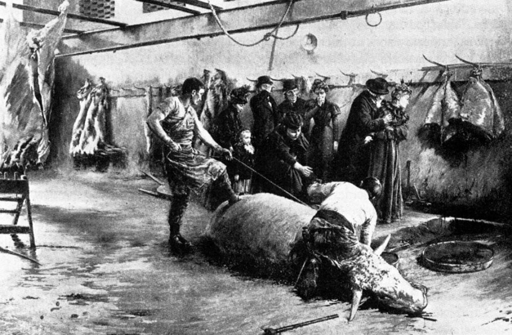 Les buveurs de sang, Joseph-Ferdinand Gueldry, 1898