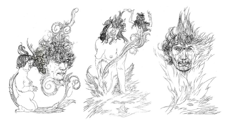 Dessin automatique - Austin Osman Spare 3