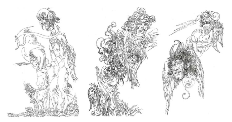 Dessin automatique - Austin Osman Spare 4